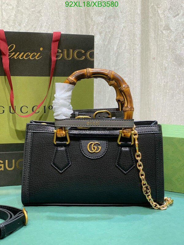 Gucci Bag-(4A)-Diana-Bamboo-,Code: XB3580,$ 120USD