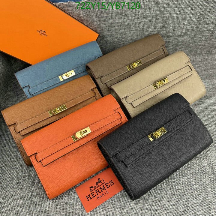 Hermes Bag-(4A)-Clutch-,Code: YB7120,$ 94USD