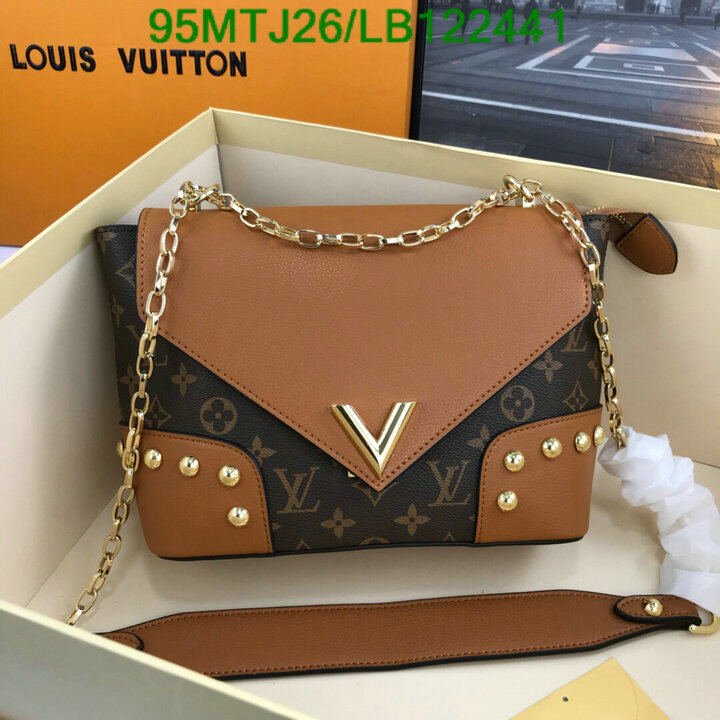 LV Bags-(4A)-Pochette MTis Bag-Twist-,Code: LB122441,$ 124USD