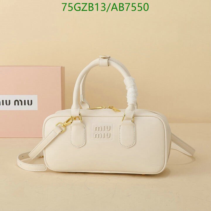 Miu Miu Bag-(4A)-Crossbody- Code: AB7550 $ 98USD