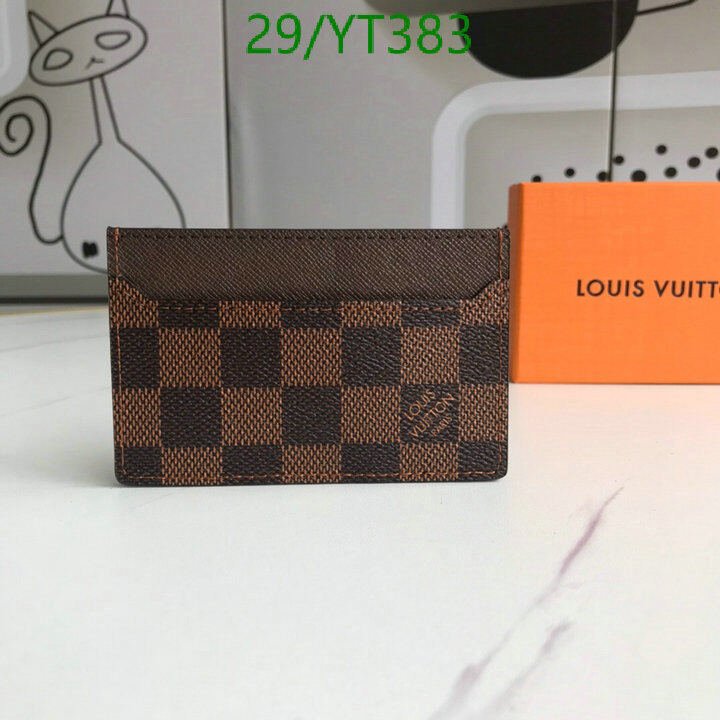 LV Bags-(4A)-Wallet-,Code: YT383,$ 38USD