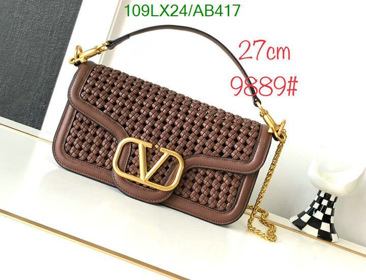 Valentino Bag-(4A)-LOC-V Logo Code: AB417 $ 142USD