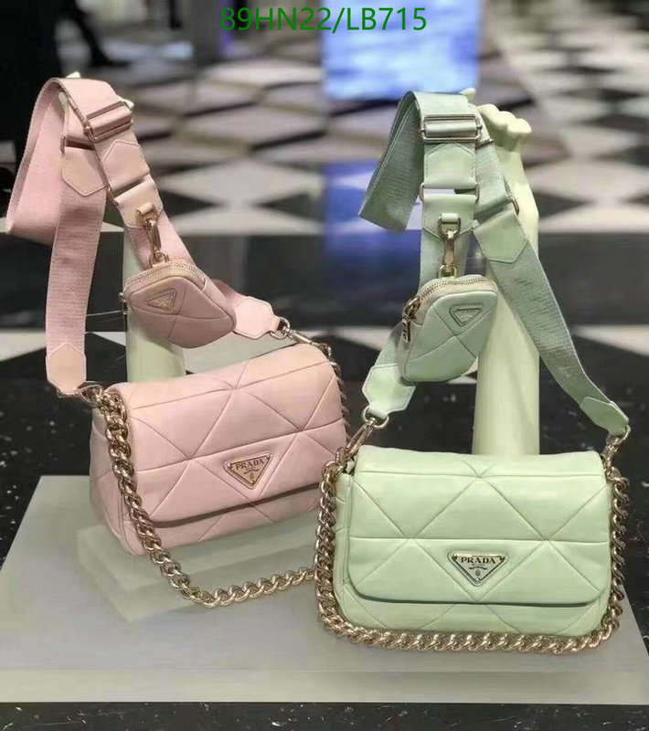 Prada Bag-(4A)-Diagonal- Code: LB715 $ 116USD