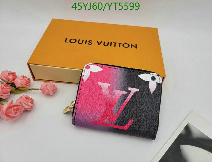 LV Bags-(4A)-Wallet-,Code: YT5599,$ 59USD
