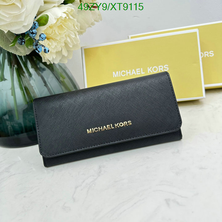 Michael Kors Bag-(4A)-Wallet- Code: XT9115 $ 64USD