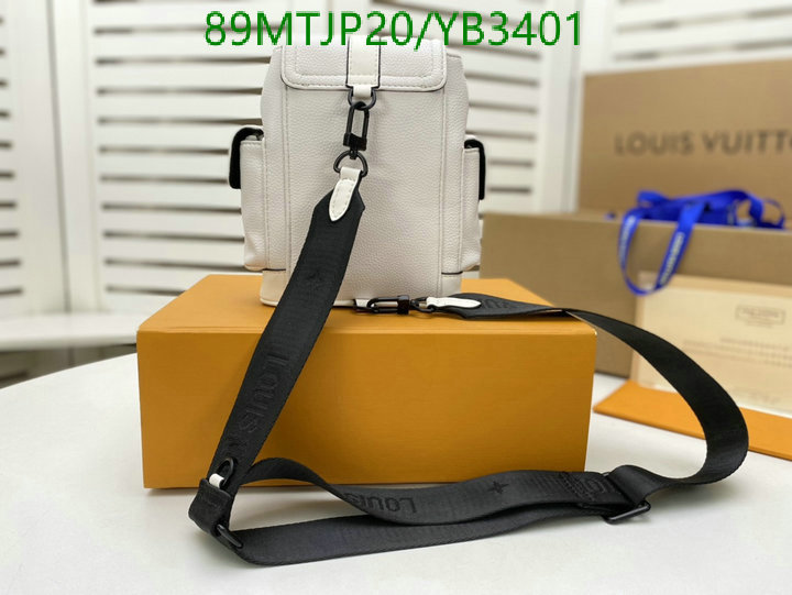 LV Bags-(4A)-Backpack-,Code: YB3401,$ 116USD