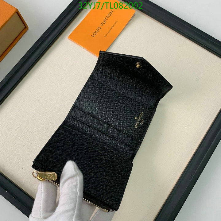 LV Bags-(4A)-Wallet-,Code: TL082002,$ 42USD