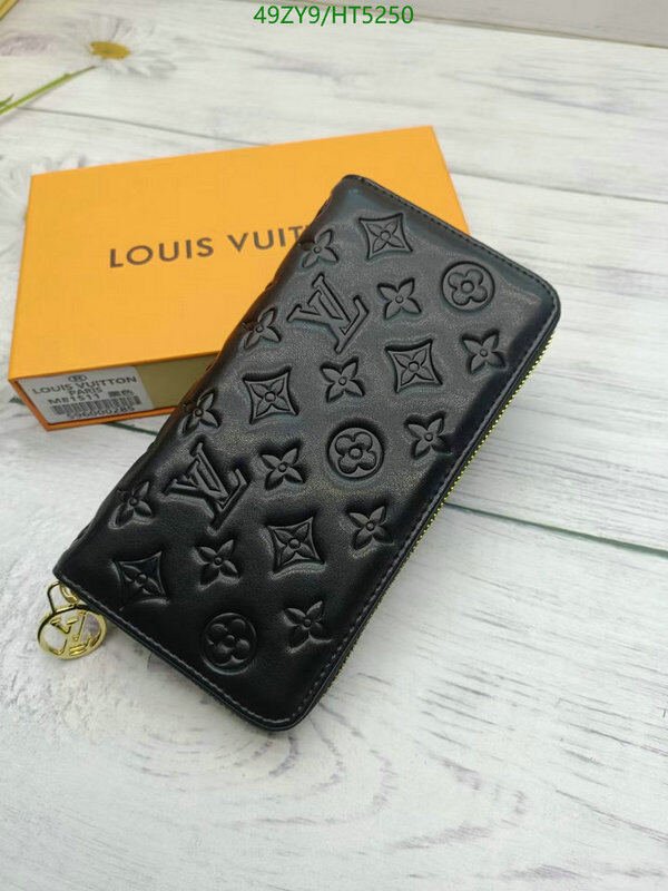 LV Bags-(4A)-Wallet-,Code: HT5250,$ 64USD