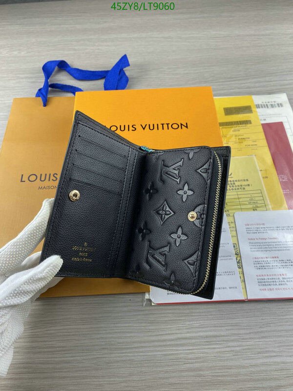 LV Bags-(4A)-Wallet-,Code: LT9060,$ 59USD