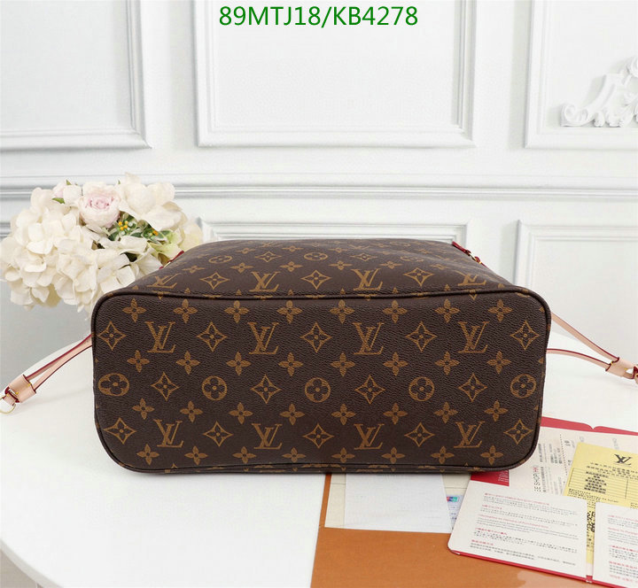 LV Bags-(4A)-Neverfull-,Code: KB4278,$ 116USD