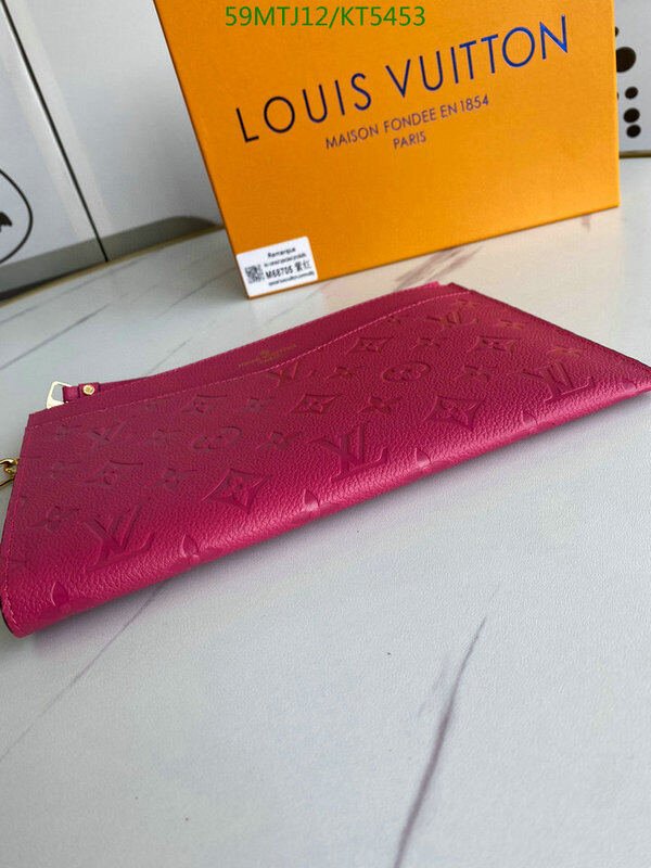 LV Bags-(4A)-Wallet-,Code: KT5453,$ 77USD