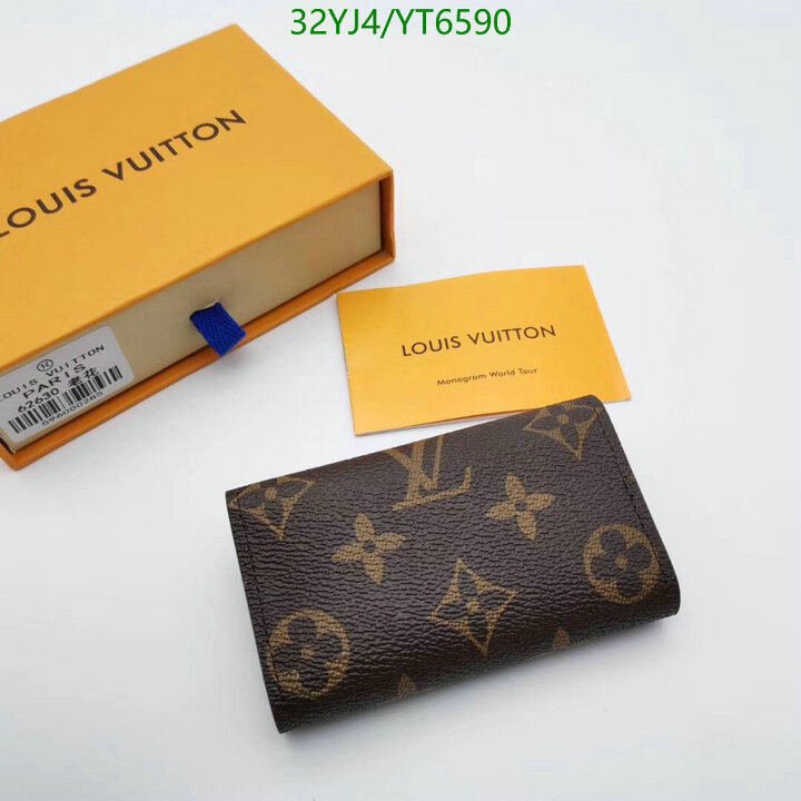 LV Bags-(4A)-Wallet-,Code: YT6590,$ 42USD