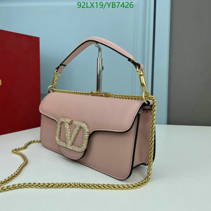 Valentino Bag-(4A)-LOC-V Logo ,Code: YB7426,$ 120USD