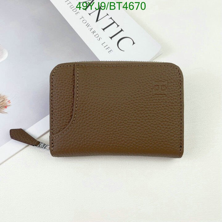 Hermes Bag-(4A)-Wallet- Code: BT4670 $ 64USD
