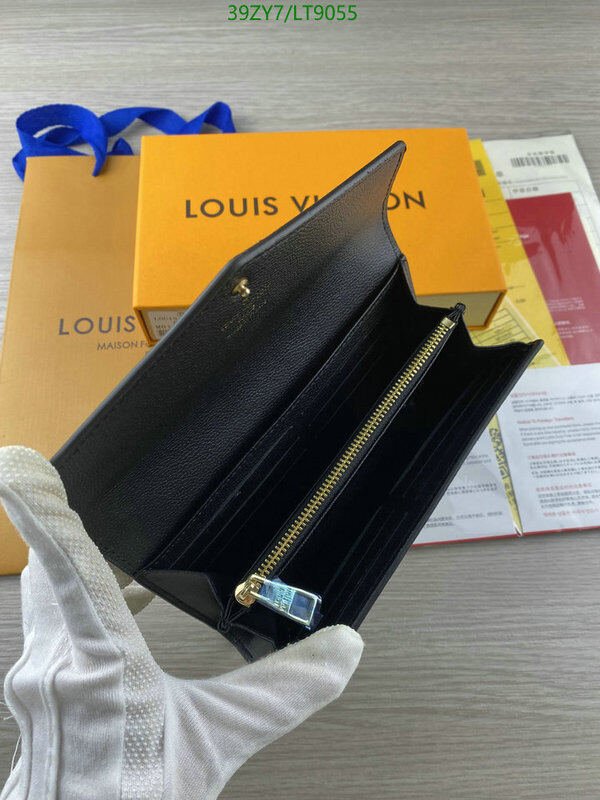 LV Bags-(4A)-Wallet-,Code: LT9055,$ 51USD