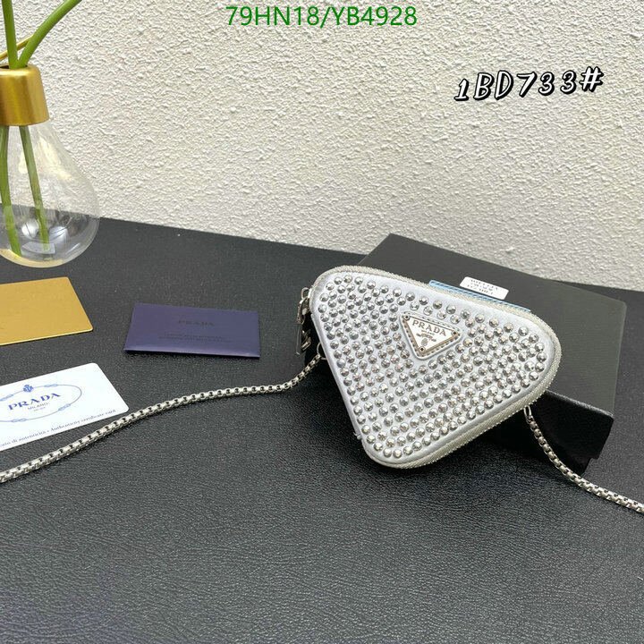 Prada Bag-(4A)-Triangle- Code: YB4928 $ 103USD