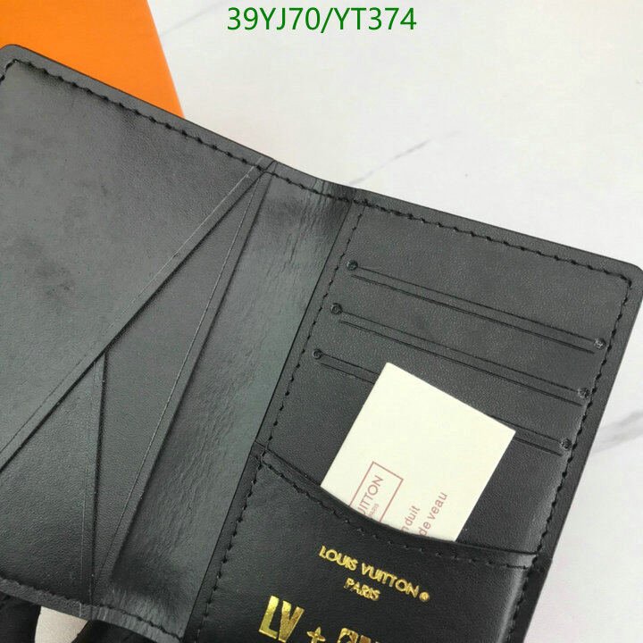 LV Bags-(4A)-Wallet-,Code: YT374,$ 51USD