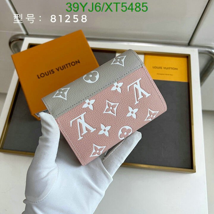 LV Bags-(4A)-Wallet-,Code: XT5485,$ 51USD