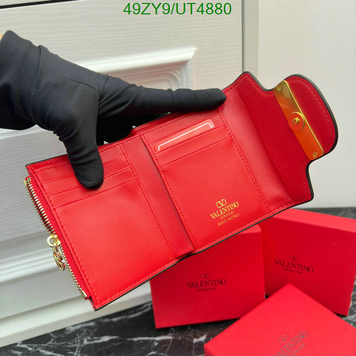 Valentino Bag-(4A)-Wallet- Code: UT4880 $ 64USD