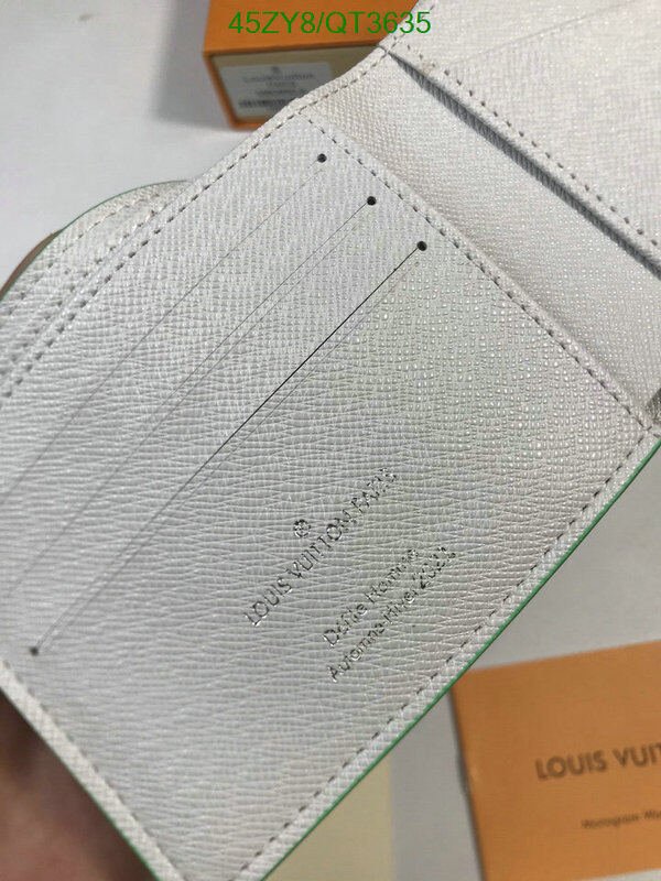 LV Bag-(4A)-Wallet- Code: QT3635 $ 59USD