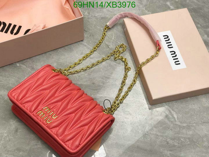 Miu Miu Bag-(4A)-Diagonal-,Code: XB3976,$ 90USD