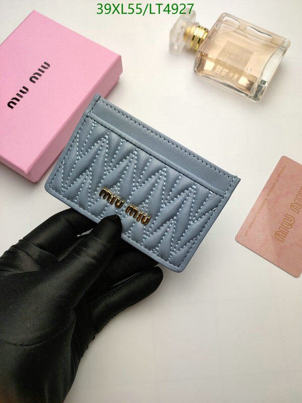 Miu Miu Bag-(4A)-Wallet-,Code: LT4927,$ 51USD