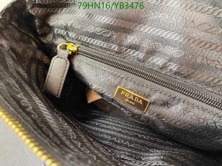 Prada Bag-(4A)-Diagonal-,Code: YB3476,$ 103USD