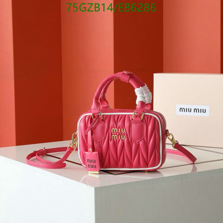 Miu Miu Bag-(4A)-Crossbody- Code: EB6286 $ 98USD