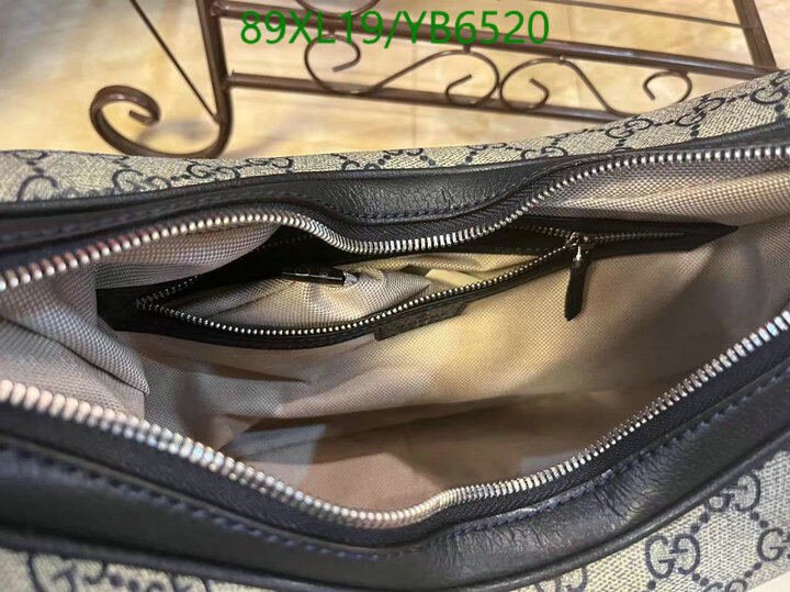 Gucci Bag-(4A)-Diagonal-,Code: YB6520,$ 116USD
