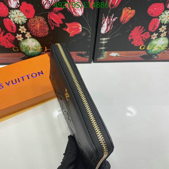 LV Bags-(4A)-Wallet-,Code: LT4886,$ 64USD