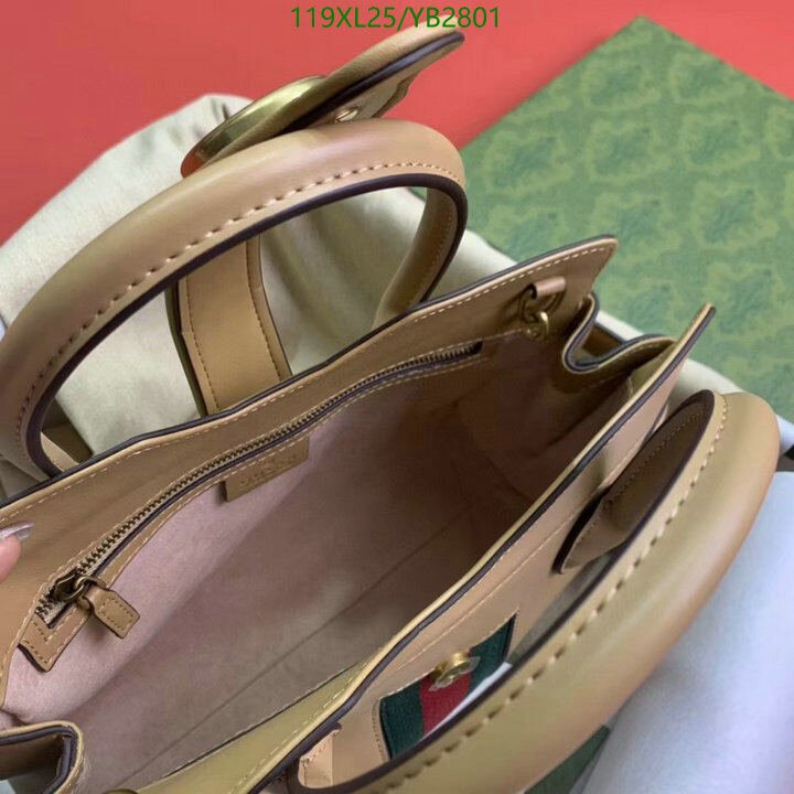 Gucci Bag-(4A)-Diagonal-,Code: YB2801,$ 155USD