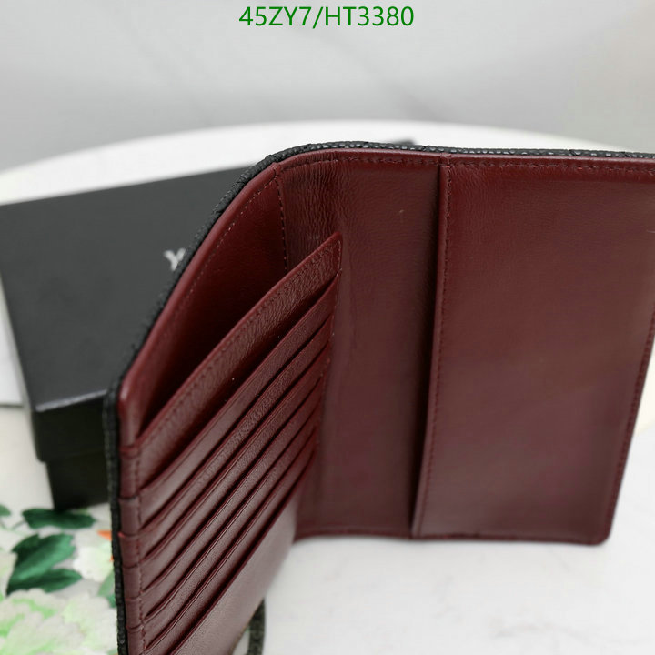 YSL Bag-(4A)-Wallet-,Code: HT3380,$ 59USD