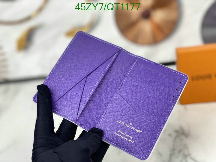 LV Bag-(4A)-Wallet- Code: QT1177 $ 59USD
