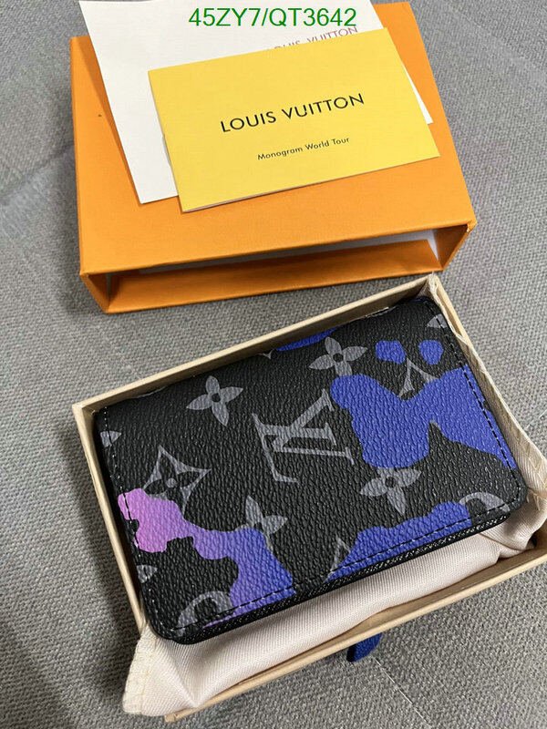 LV Bag-(4A)-Wallet- Code: QT3642 $ 59USD