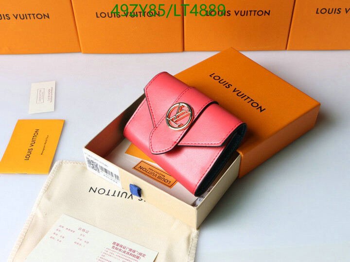 LV Bags-(4A)-Wallet-,Code: LT4889,$ 64USD