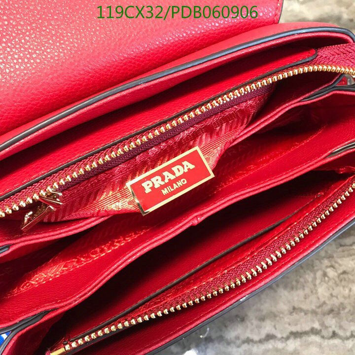 Prada Bag-(4A)-Handbag-,Code: PDB060906,$ 155USD