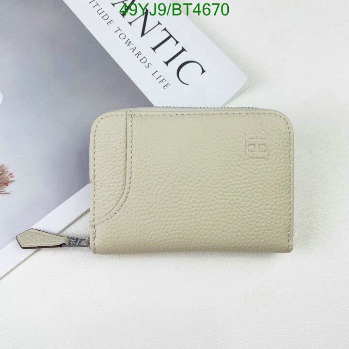 Hermes Bag-(4A)-Wallet- Code: BT4670 $ 64USD