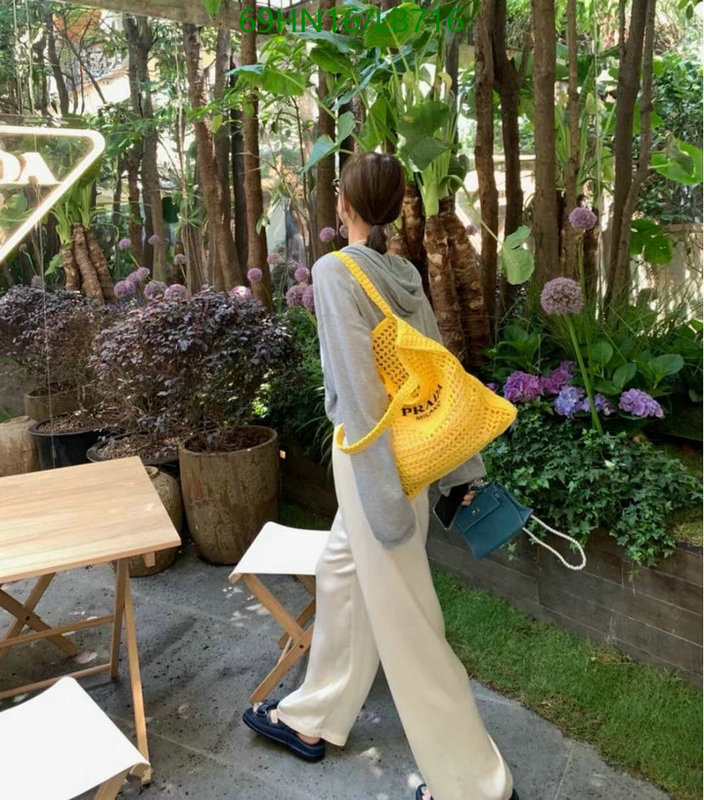 Prada Bag-(4A)-Handbag- Code: LB716 $ 90USD
