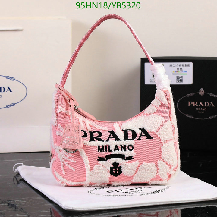Prada Bag-(4A)-Re-Edition 2000,Code: YB5320,$ 124USD