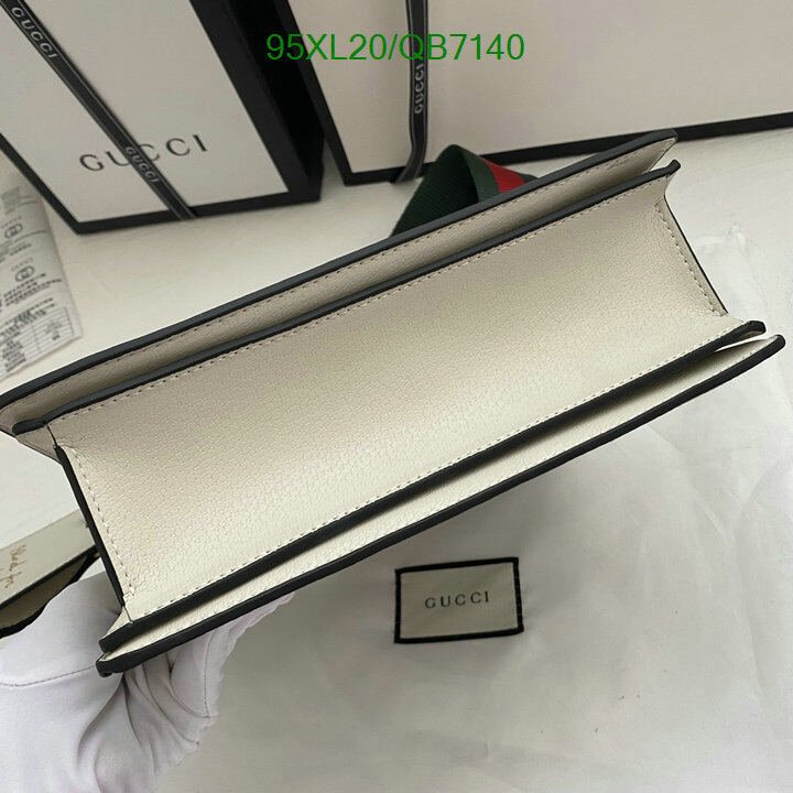 Gucci Bag-(4A)-Diagonal- Code: QB7140 $ 124USD