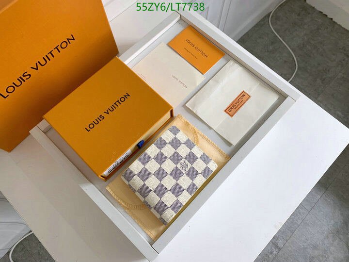 LV Bags-(4A)-Wallet-,Code: LT7738,$ 72USD