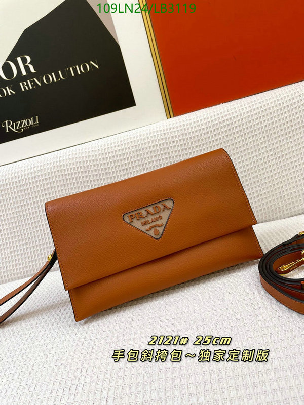 Prada Bag-(4A)-Diagonal- Code: LB3119 $ 142USD