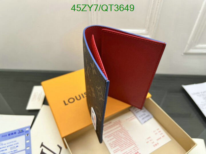 LV Bag-(4A)-Wallet- Code: QT3649 $ 59USD