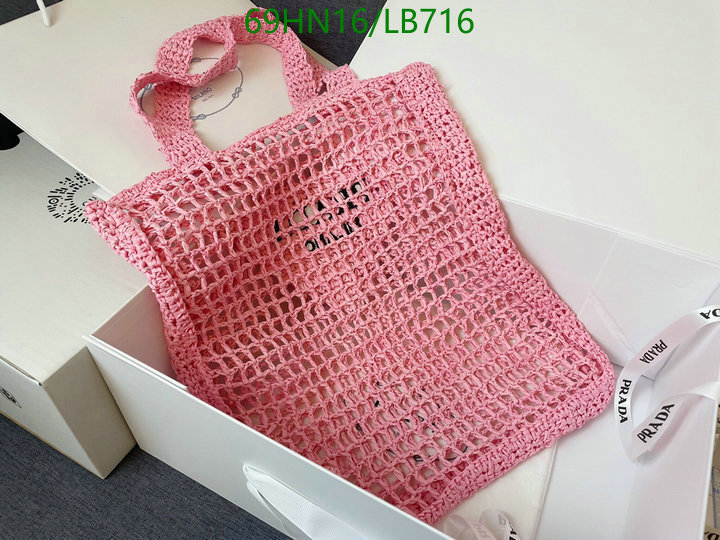 Prada Bag-(4A)-Handbag-,Code: LB716,$ 90USD