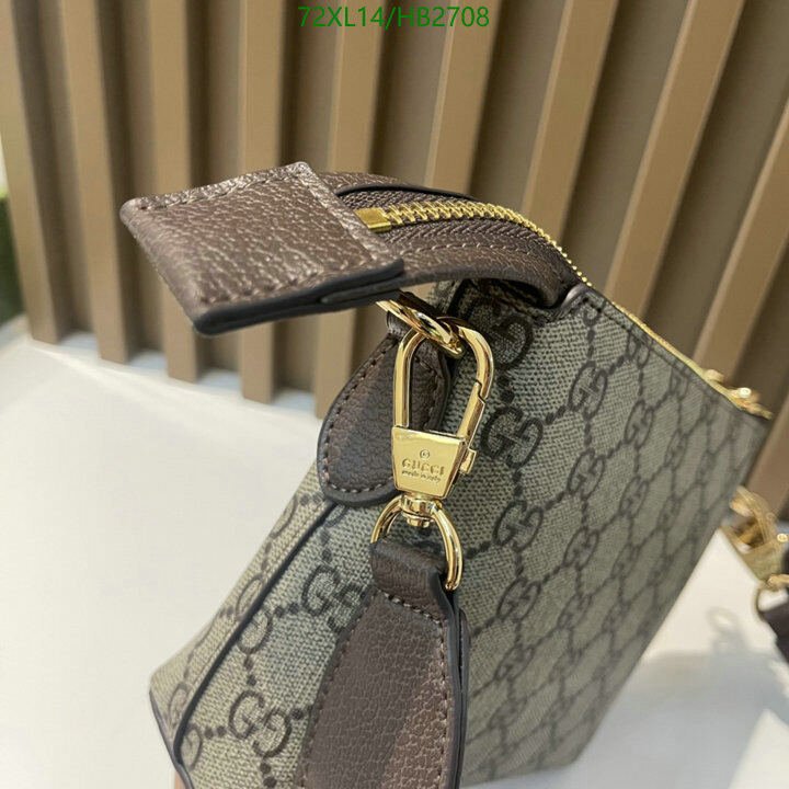 Gucci Bag-(4A)-Diagonal-,Code: HB2708,$ 94USD