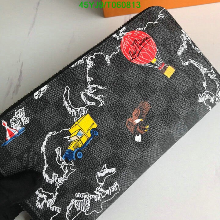 LV Bags-(4A)-Wallet-,Code: T060813,$ 59USD
