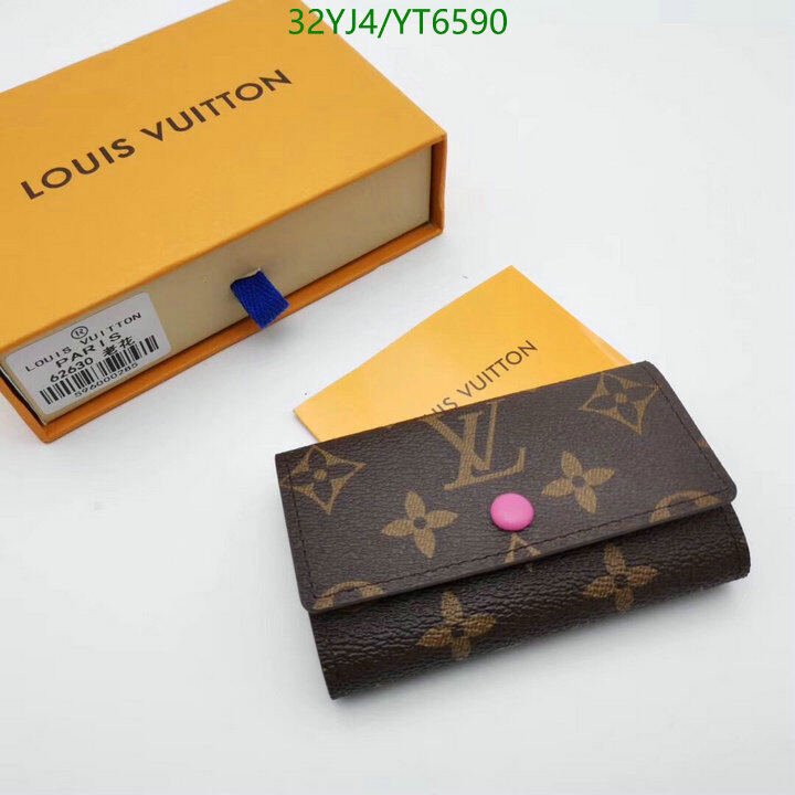 LV Bags-(4A)-Wallet-,Code: YT6590,$ 42USD