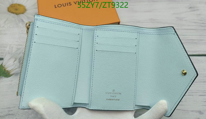 LV Bags-(4A)-Wallet-,Code: ZT9322,$ 72USD