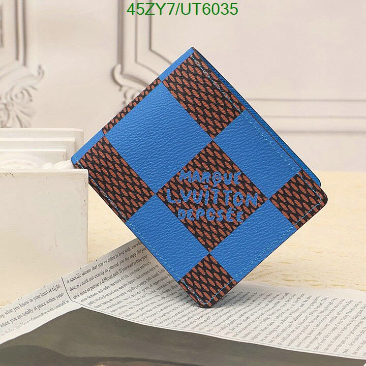 LV Bag-(4A)-Wallet- Code: UT6035 $ 59USD