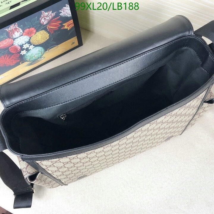Gucci Bag-(4A)-Diagonal-,Code: LB188,$ 129USD